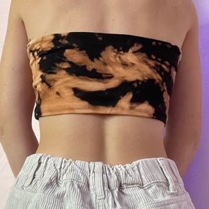 Tie dye tube top. Size: s